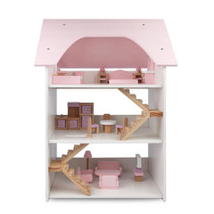 Wooden Three Storey Villa MSN19004 - Colorland Toys