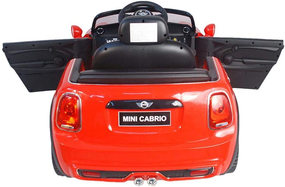 Megastar Mini Cabrio Licensed Classic Ride-On Car Red 656R - Colorland Toys