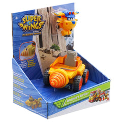 Super Wings Transform a Bot Vehicle Donnie's Driller EU730843 - Colorland Toys