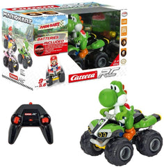 Carrera RC Nintendo Mario Kart 8 2.4 GHz Yoshi Quad 200997 - Colorland Toys