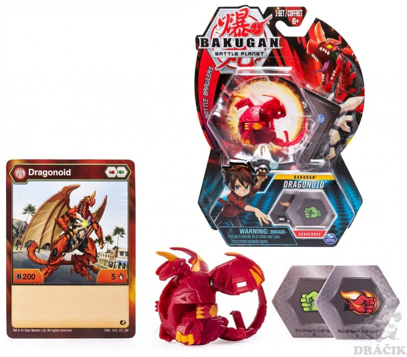Bakugan Basic Booster 1 Pack Assorted 6045148 - Colorland Toys