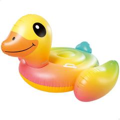 Intex Yellow Duck Ride-On Inflatable Pool Float (147x147x81 cm) — view 3