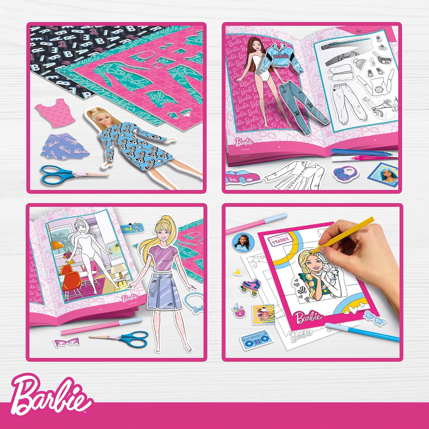 Barbie Fashion Colouring Backpack 112043 — view 3