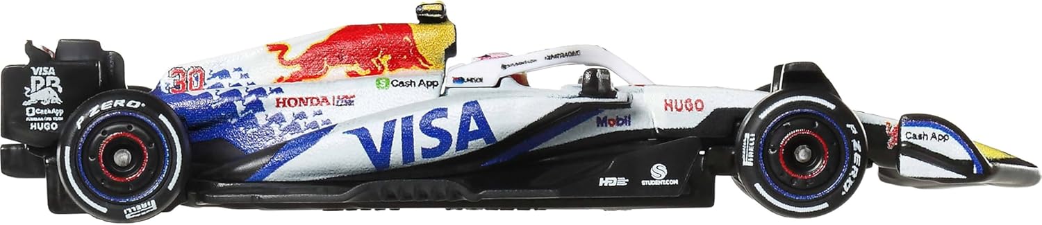 Hot Wheels 1:64 Scale Premium Formula 1 Die-Cast Race Car — view 3