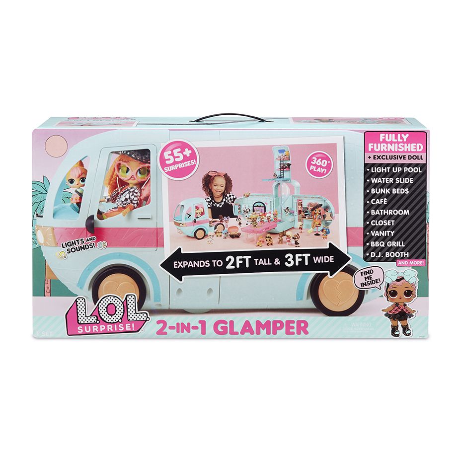LOL Surprise 2-in-1 Glamper 55 Plus surprises - Colorland Toys