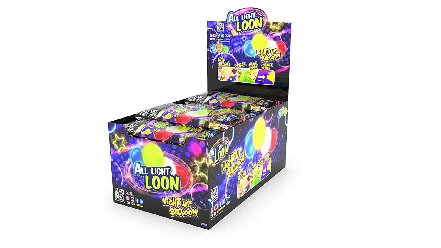Yoheha All Light Loon Balloon with LED 197PD - Colorland Toys