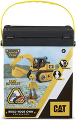 CAT Build Your Own Vehicle Junior Crew Excavator 80903 - Colorland Toys