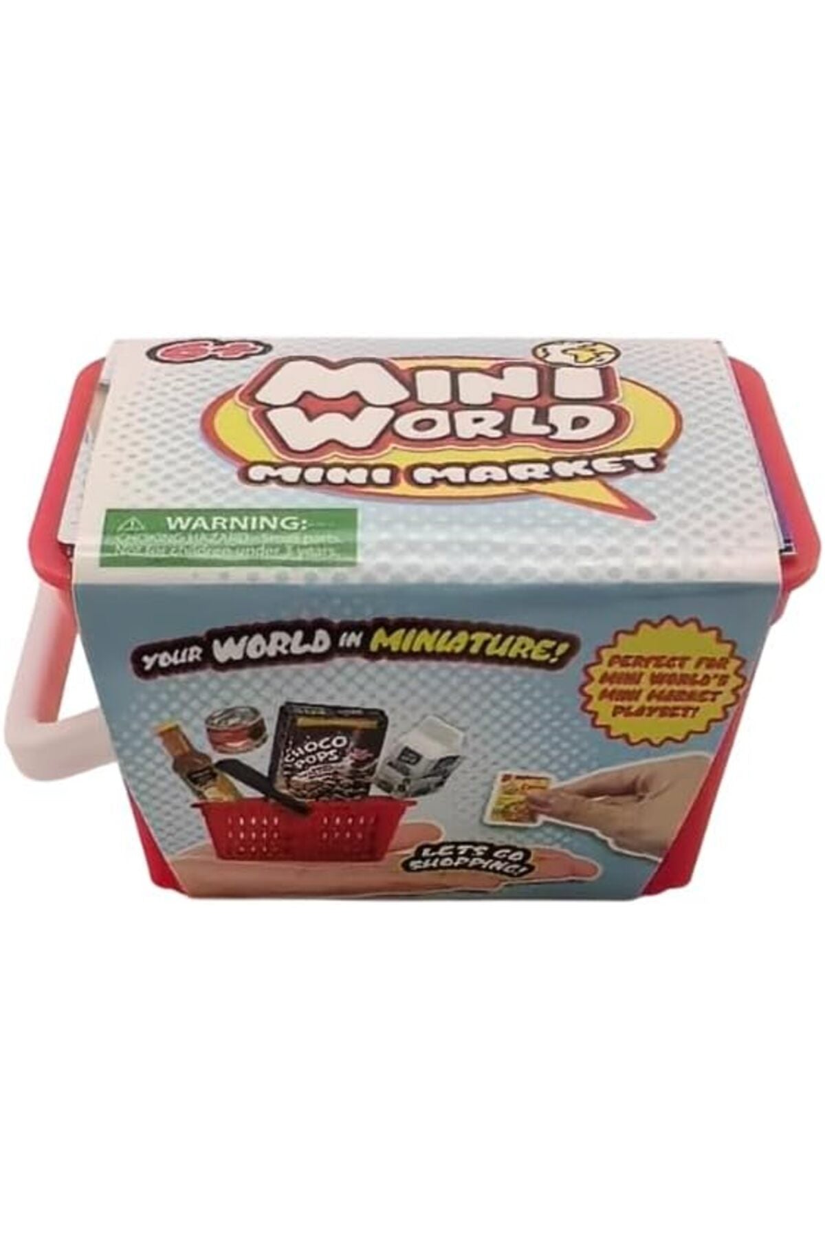 Miniworld Mini Market Shop Basket - 4 pcs Realistic Supermarket Playset — view 3