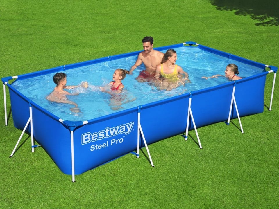 Bestway Frame Pool 400 x 211 x 81 cm with Filter Pump — view 3