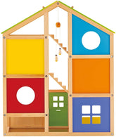 Hape All Season House-Unfurnished E3400 - Colorland Toys