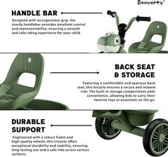 Pro Ride Tricycle Green PR602 — view 3