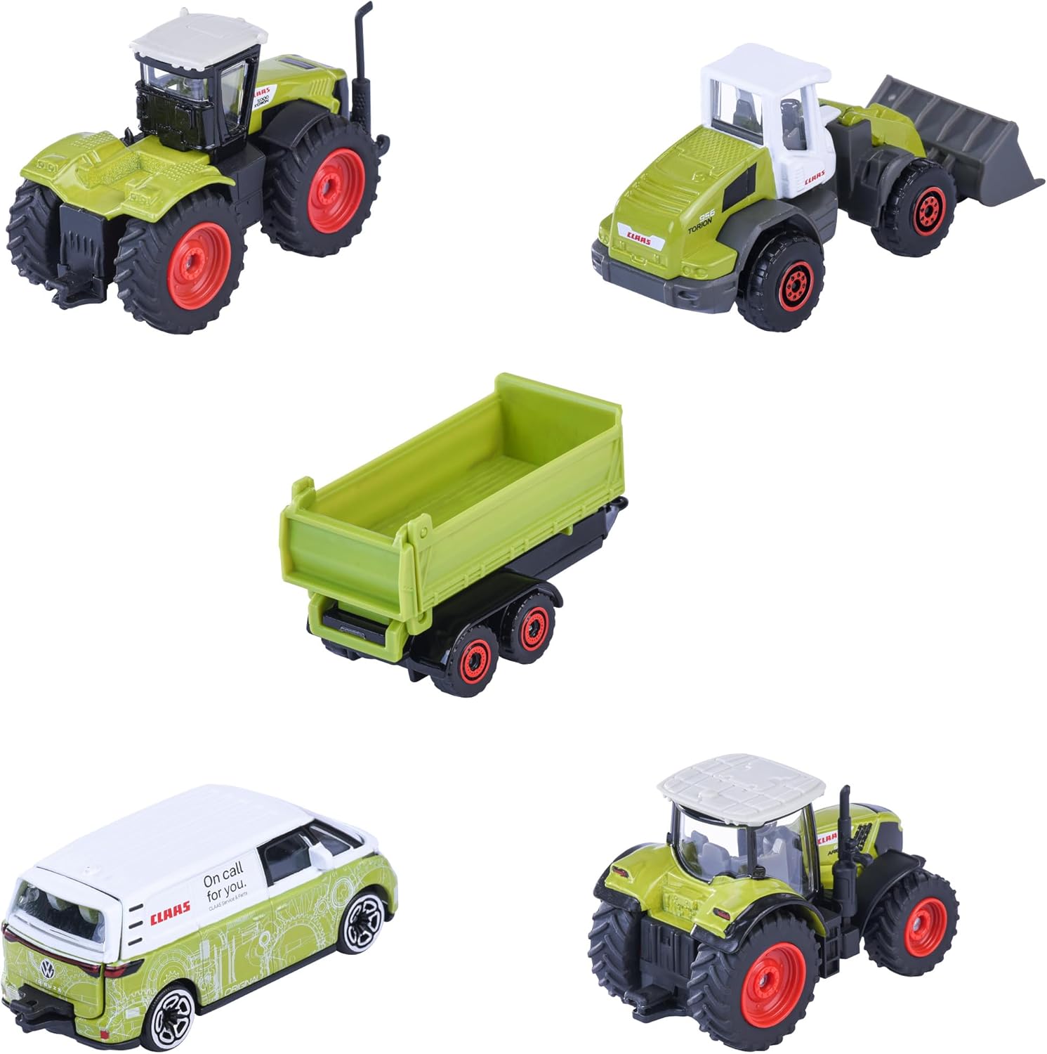 MAJORETTE Claas Farm 5 Pieces Giftpack — view 3