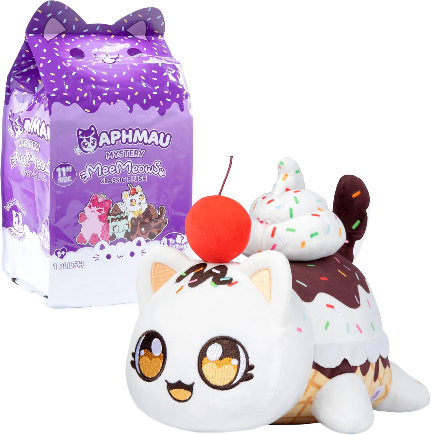 Aphmau MeeMeows 11” Classic Mystery Plush – Ice Cream Collection — view 3