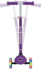 Globber Primo 3 Wheel Scooter Light Up Wheels 3-7Y 50kg (Dark Purple) — view 3