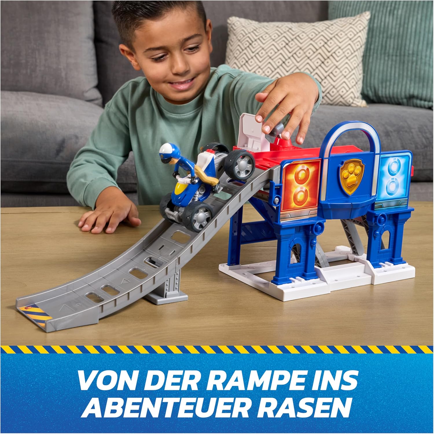 PAW PATROL Search & Rescue Lift & Repair Playset with Ryder Figure — view 3