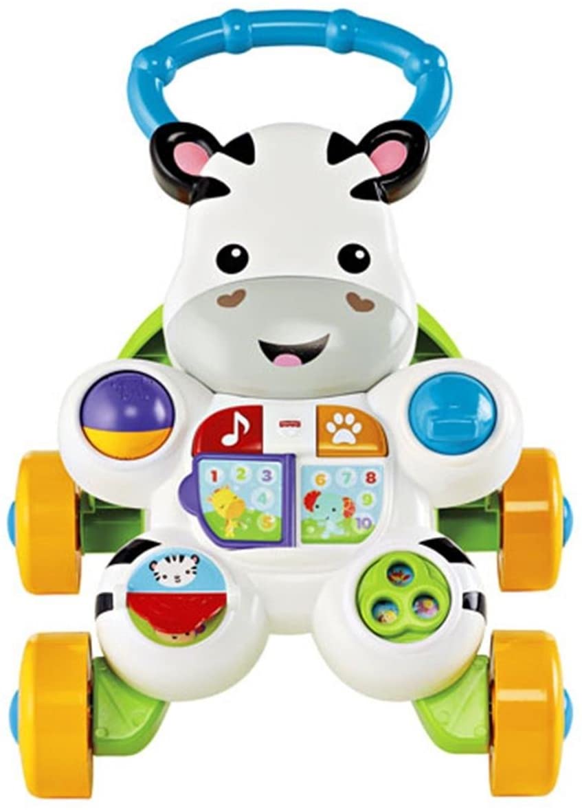 Fisher-Price First Steps Talking Zebra Baby Walker DLD80 - Colorland Toys