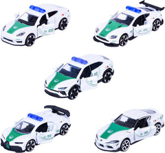 Majorette Dubai Police 5 Pack Die Cast – Super Cars (1:64 Scale) — view 3