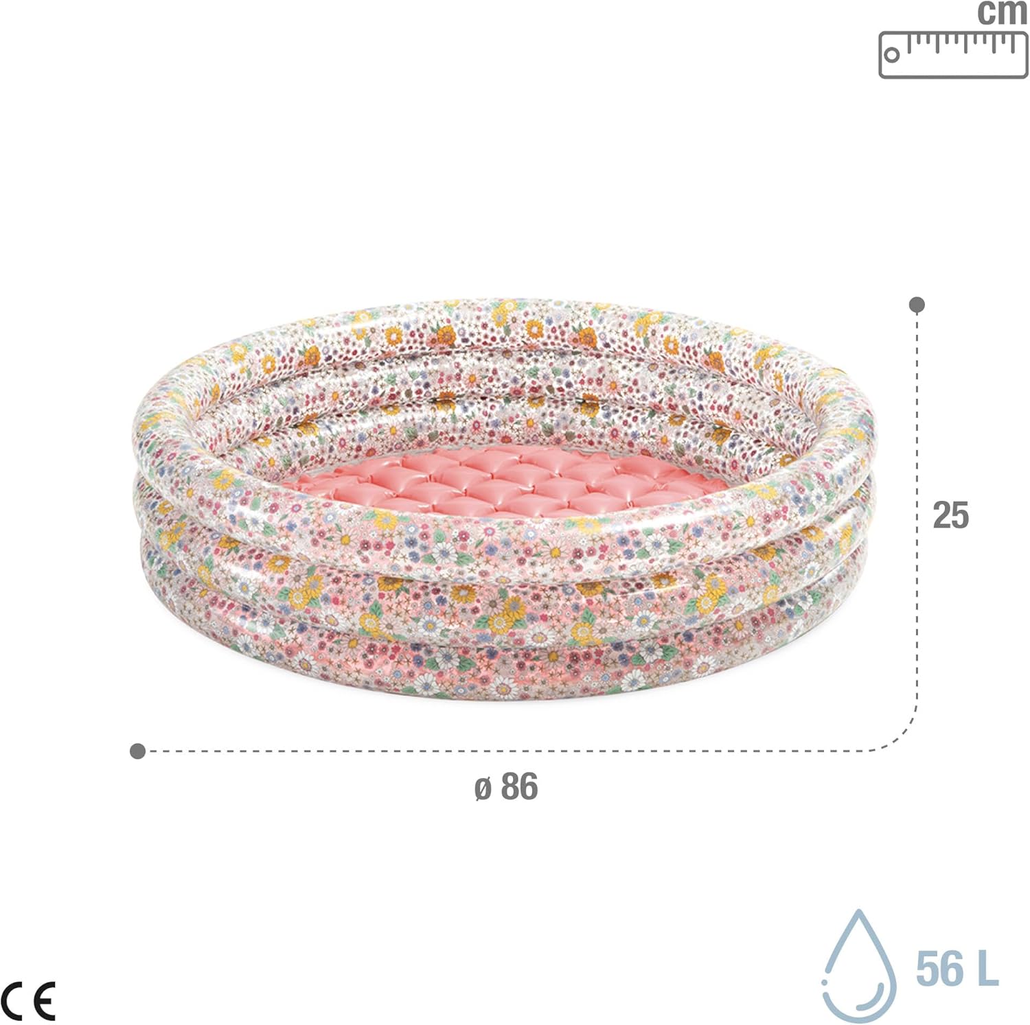 Intex 58427NP Romantic Flowers Paddling Pool for Kids 1-3Y — view 3