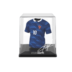 Kylian Mbappé Official FFF Collectible Mini Jersey – 2026 Home Kit — view 3