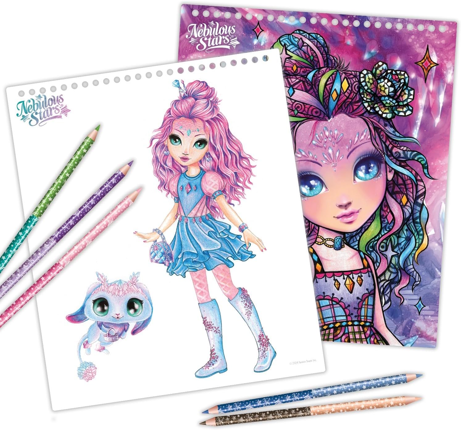 Nebulous Stars Cristalia Creative Sketchbook — view 3