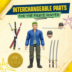 One Piece Zoro 6" Action Figure with 5 Accessories — view 3
