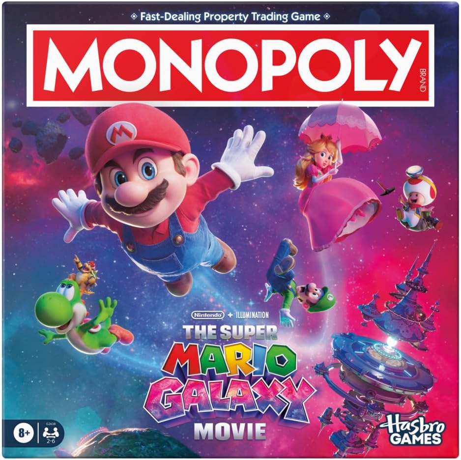 Monopoly: Super Mario Galaxy Movie Edition Board Game — view 3
