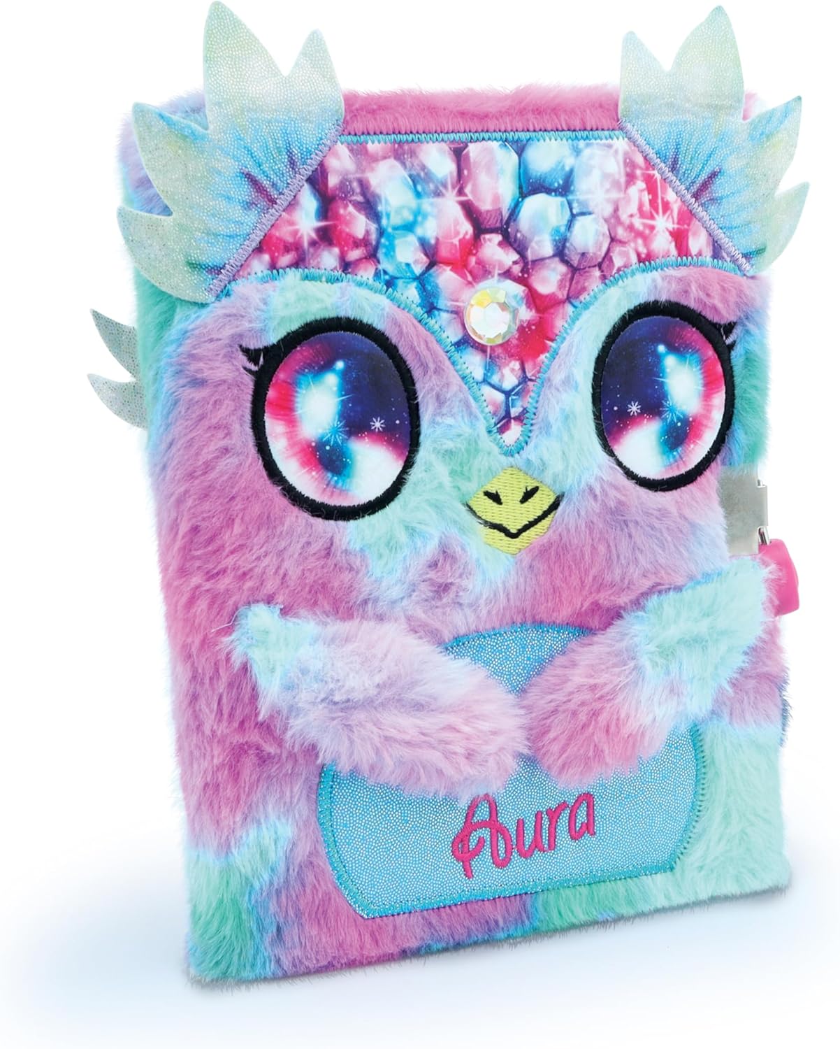 Nebulous Stars Aura Soft Plush Locked Secret Diary for Girls — view 3