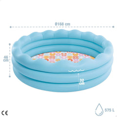 Intex Wavy Edge Pool – Inflatable Pool with Accessories — view 3