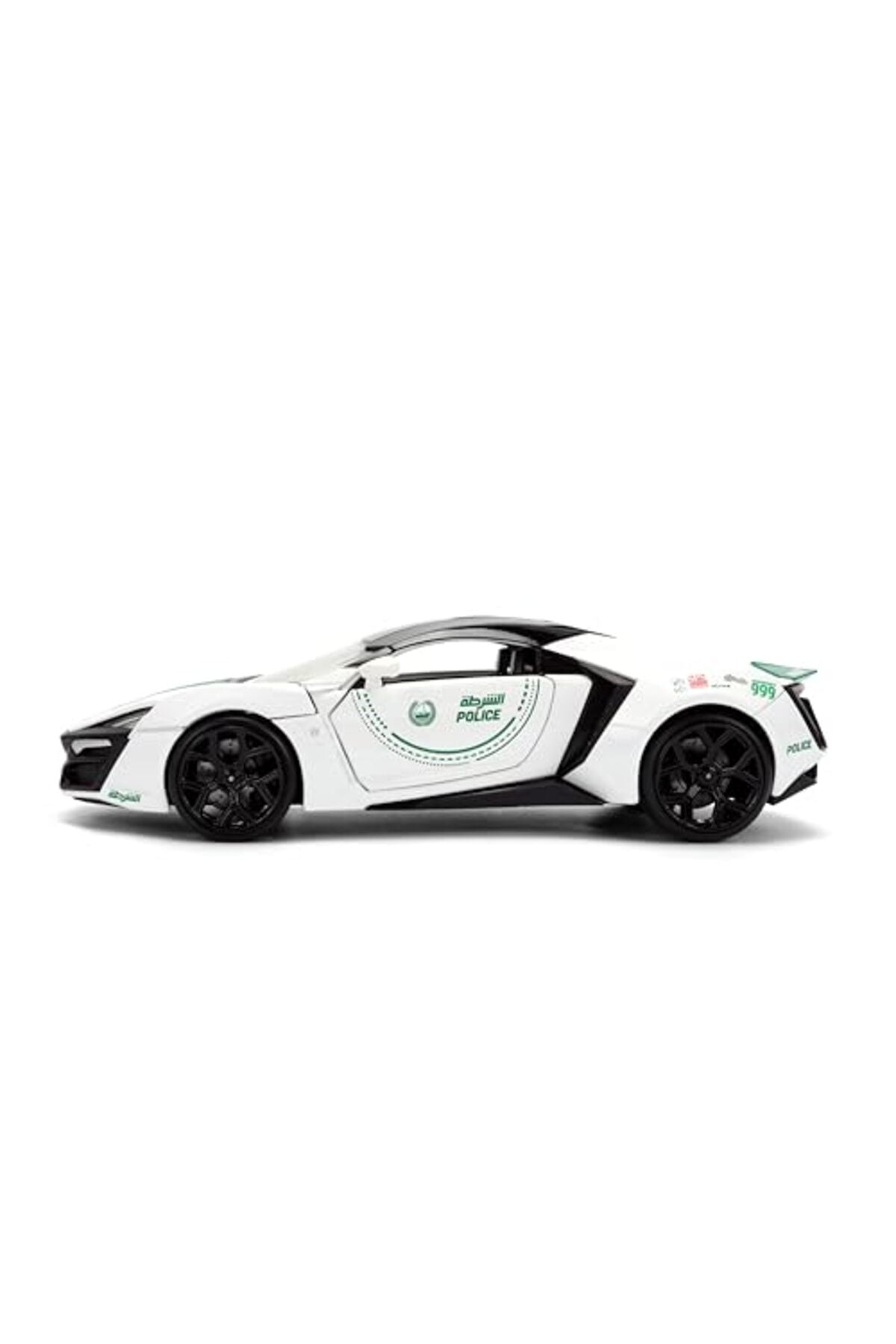 Jada Dubai Police W Motors Hypersport 1:24 Model Car — view 3