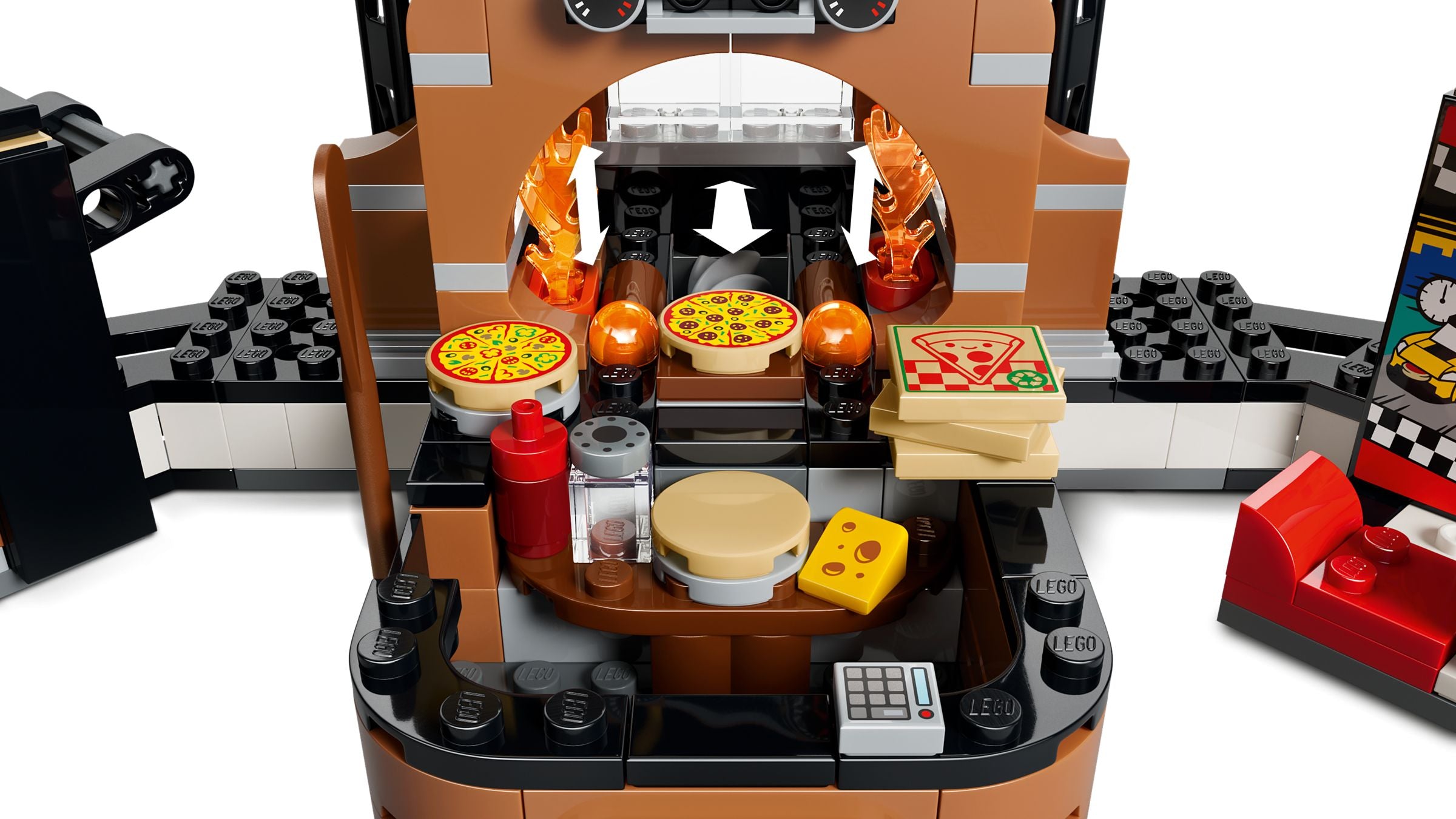 LEGO City 60496 Pizza Delivery Adventure Building Set — view 3