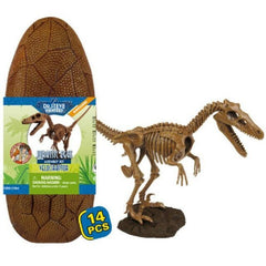 Dr Steve Hunters Jurassic Eggs Velociraptor Assembly Set 91059 - Colorland Toys
