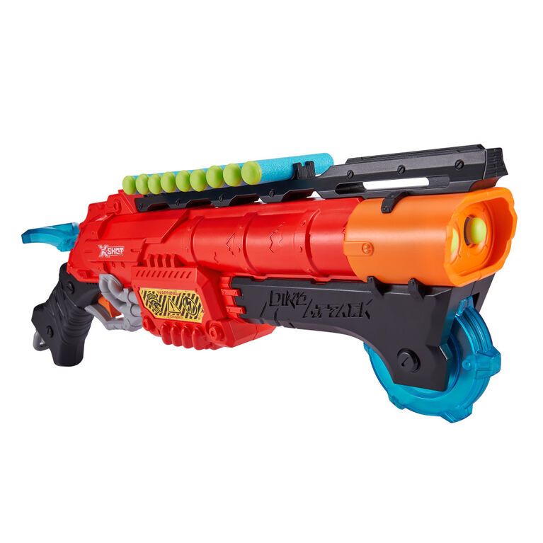 X-Shot Dino Attack Claw Hunter Foam Dart Blaster 4861 - Colorland Toys