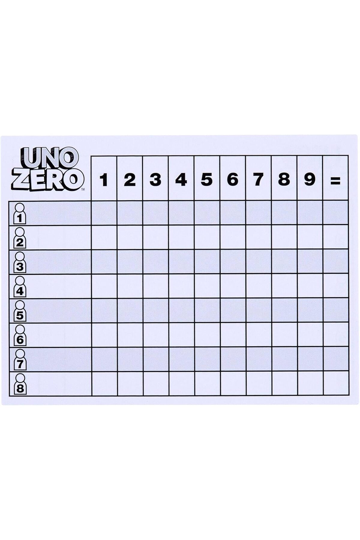 Mattel UNO Zero Card Game for Ages 7+ — view 4