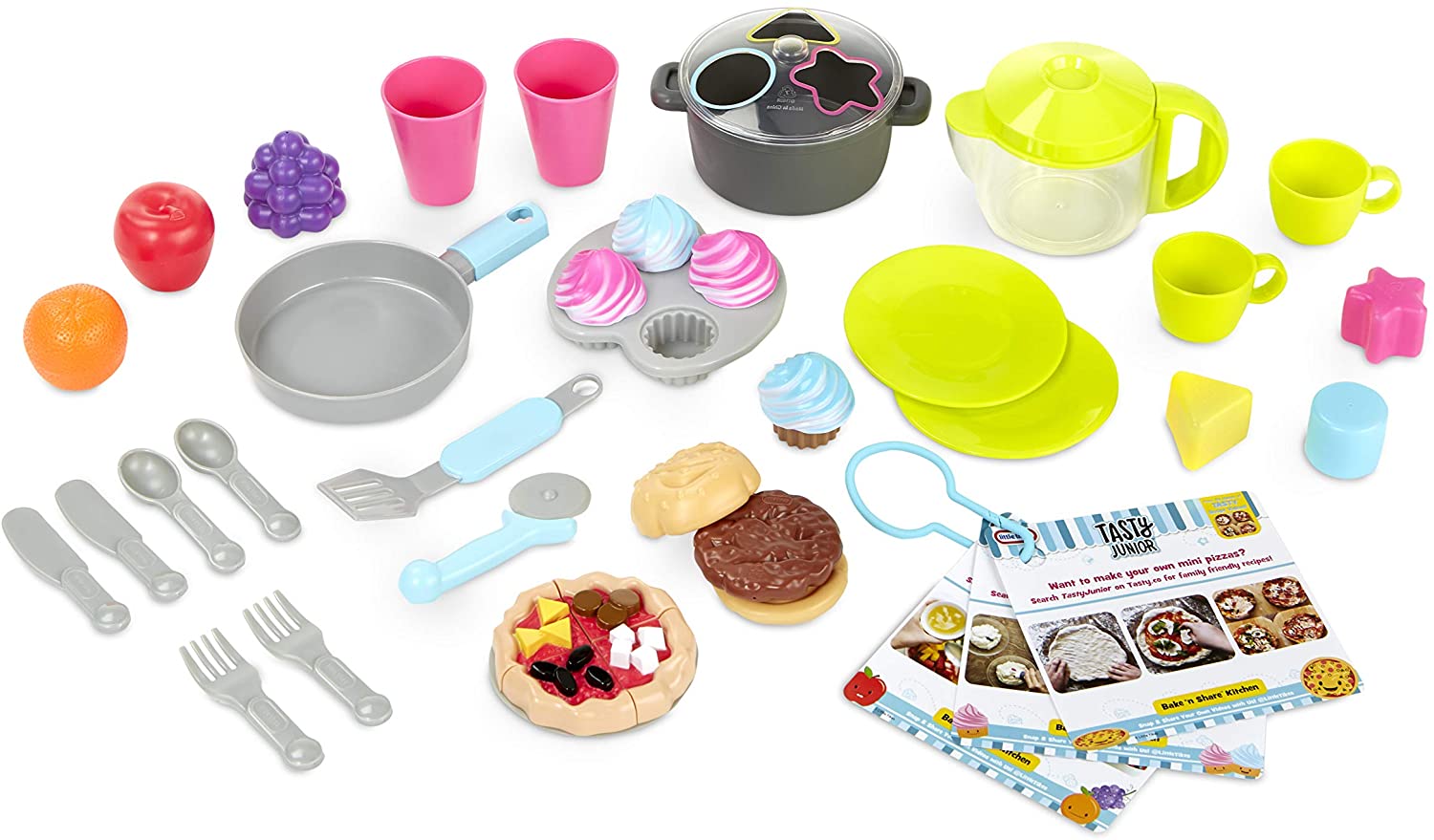 Little Tikes Tasty Junior Bake n Share Kitchen Play Set 649554 - Colorland Toys