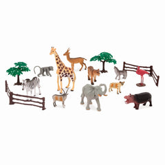Terra Jungle World Animals in a Bucket - Colorland Toys