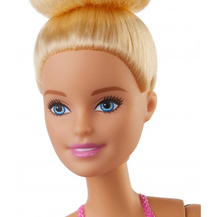 Barbie Ballerina Doll Blonde Pink Tutu GJL58 - Colorland Toys