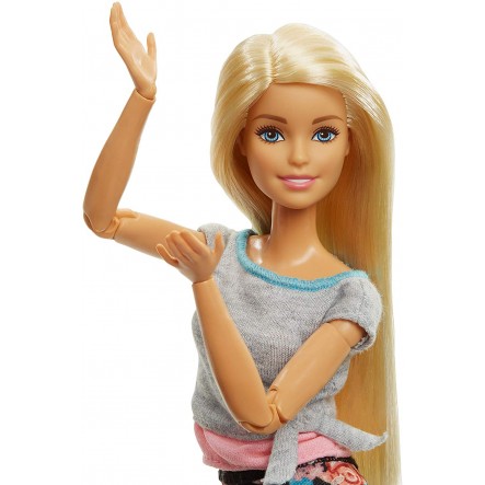 Barbie Made To Move Blonde Hair Doll FTG80 - Colorland Toys
