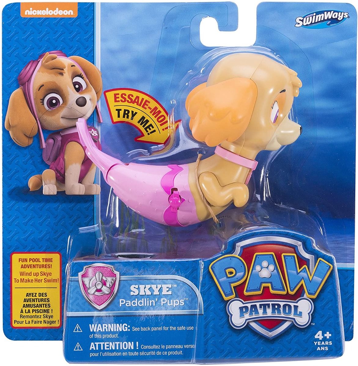 Paw Patrol Paddlin Pups Bath Toy Assorted 6044582 - Colorland Toys