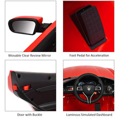 Maserati Electric Ride On Car Red CT528 - Colorland Toys