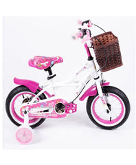 Little Angel Queen Kids Bicycle 12 Inches White - Colorland Toys
