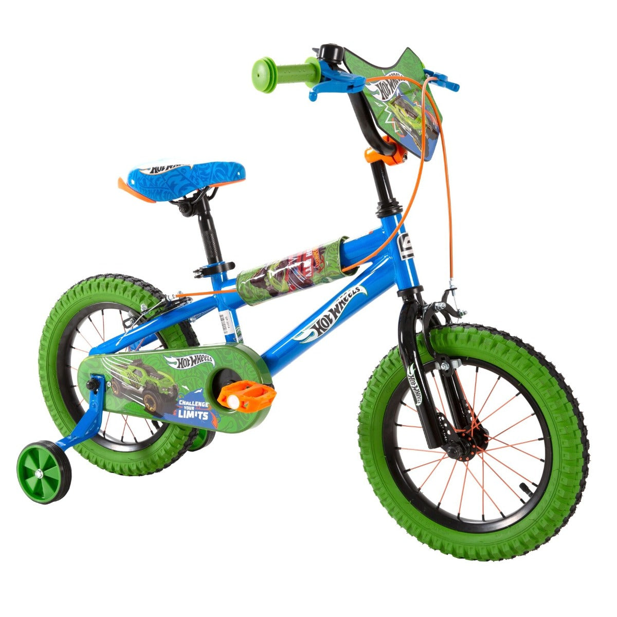 Spartan Hot Wheels Green Bicycle 14 Inches SP-3014 - Colorland Toys