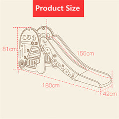 Little Angel Car Slide Green L-HT30 - Colorland Toys