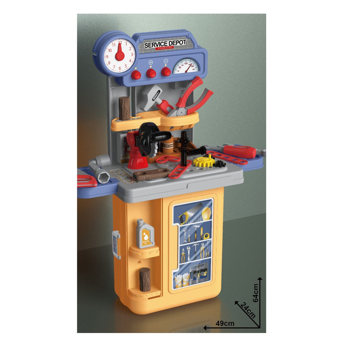 4 in 1 Mobile Tool Table Trolley Case 8022P - Colorland Toys