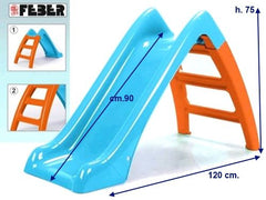 Feber Slide 107cm C20 Blue & Orange 800009593 - Colorland Toys