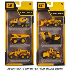 CAT Metal Machines 4inch 3 Pack Assortment - Colorland Toys