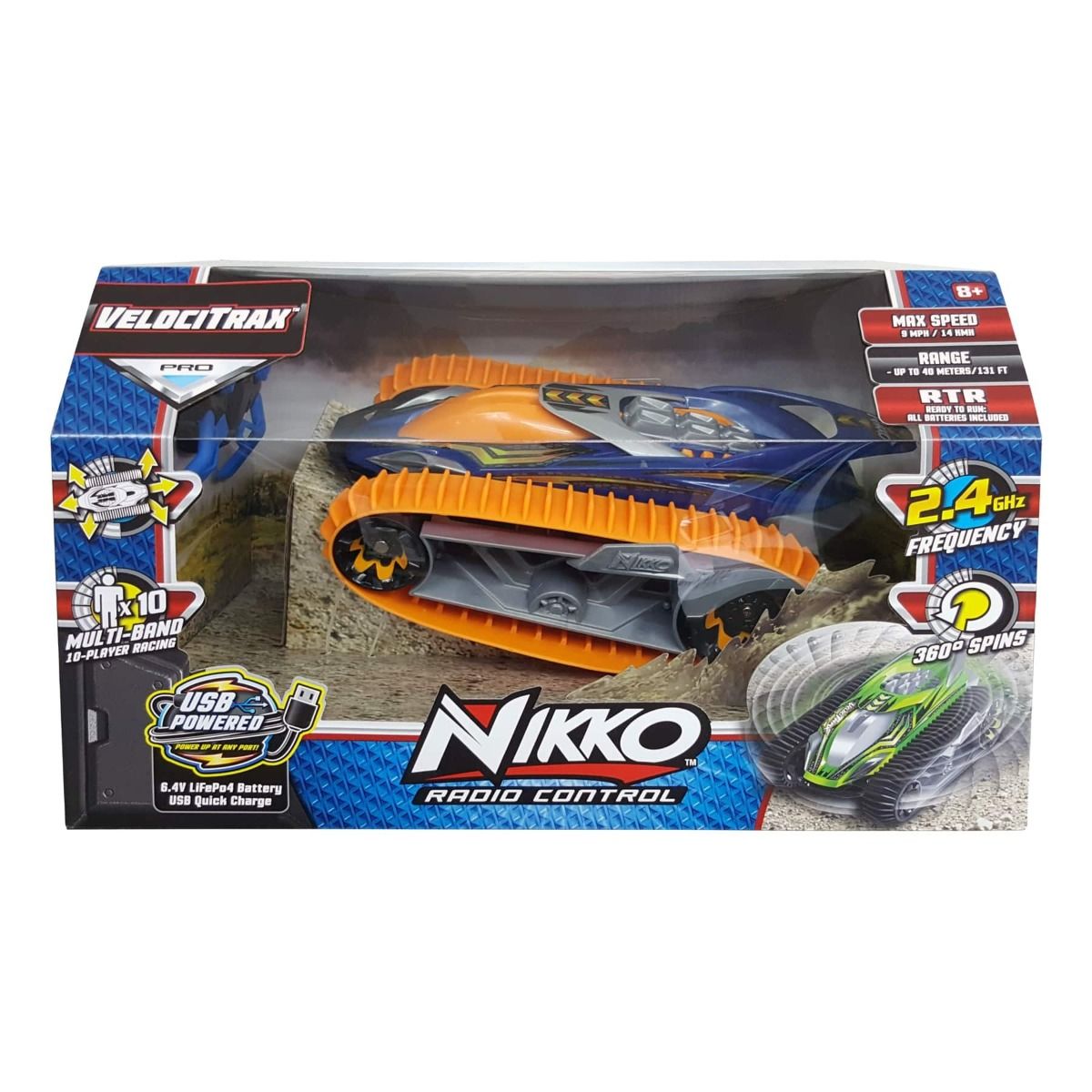Nikko Radio Controlled Velocitrax 11inch Assorted 10030 - Colorland Toys