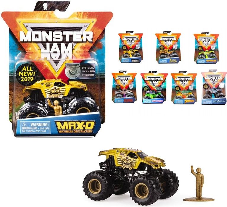 Monster Jam 1-64 Single Pack Assorted 6044941 - Colorland Toys