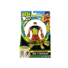 Ben10 Ben-to-Heatblast Transforming Action Figure 76690E - Colorland Toys
