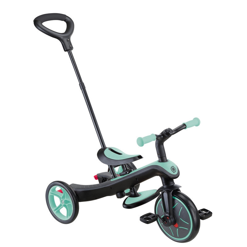 Globber Explorer Trike 4 in 1 Convertible Kids Tricycle – Mint Green — view 4