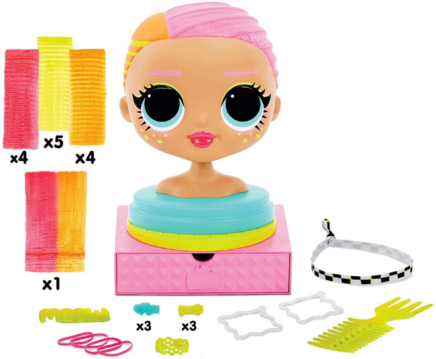 LOL Surprise OMG Styling Head Neonlicious 565963 - Colorland Toys